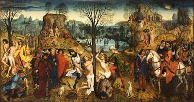 Martyrdom of Saints Crispin and Crispinian by Aert van den Bossche